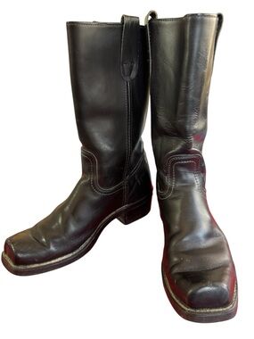 Vtg Landis Western Boots